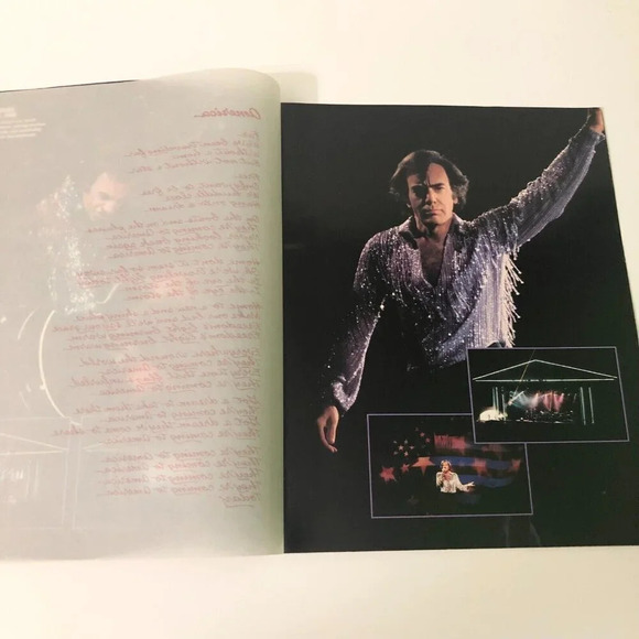 1987 Neil Diamond  Concert Tour Souvenir Program - Picture 12 of 16